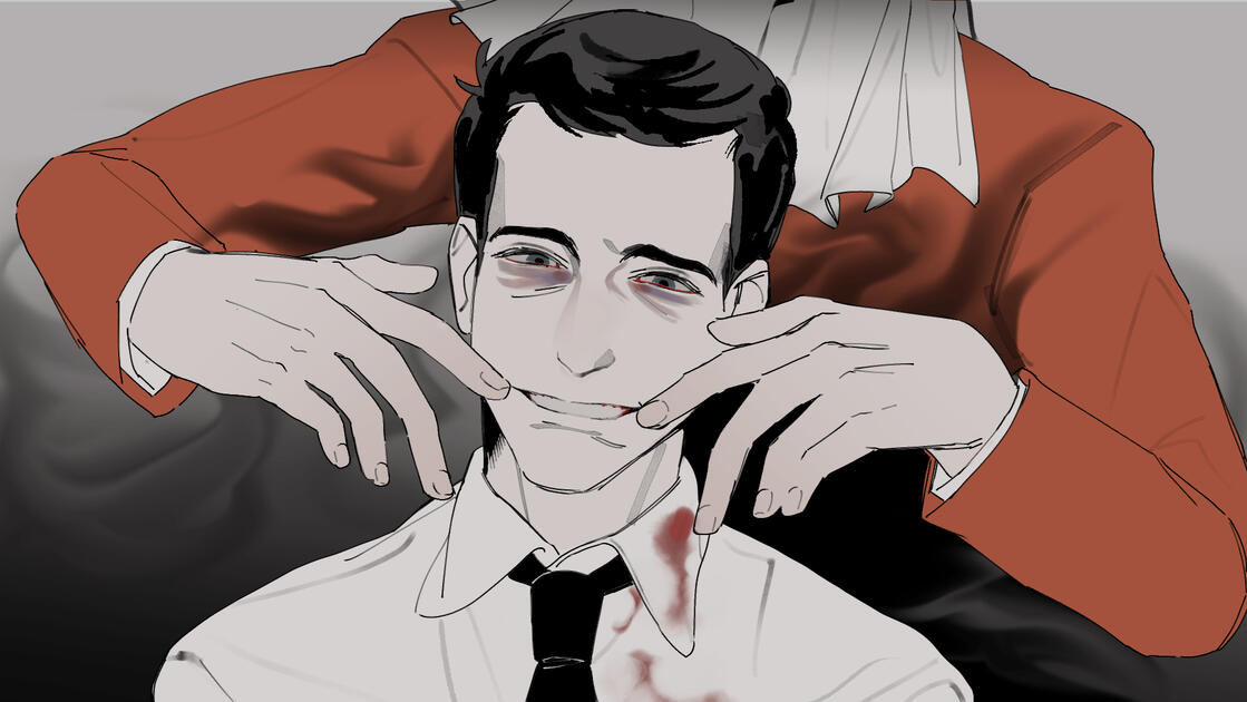 Tyler Durden and The Narrator (from my fanmade Bitter Choco MV)